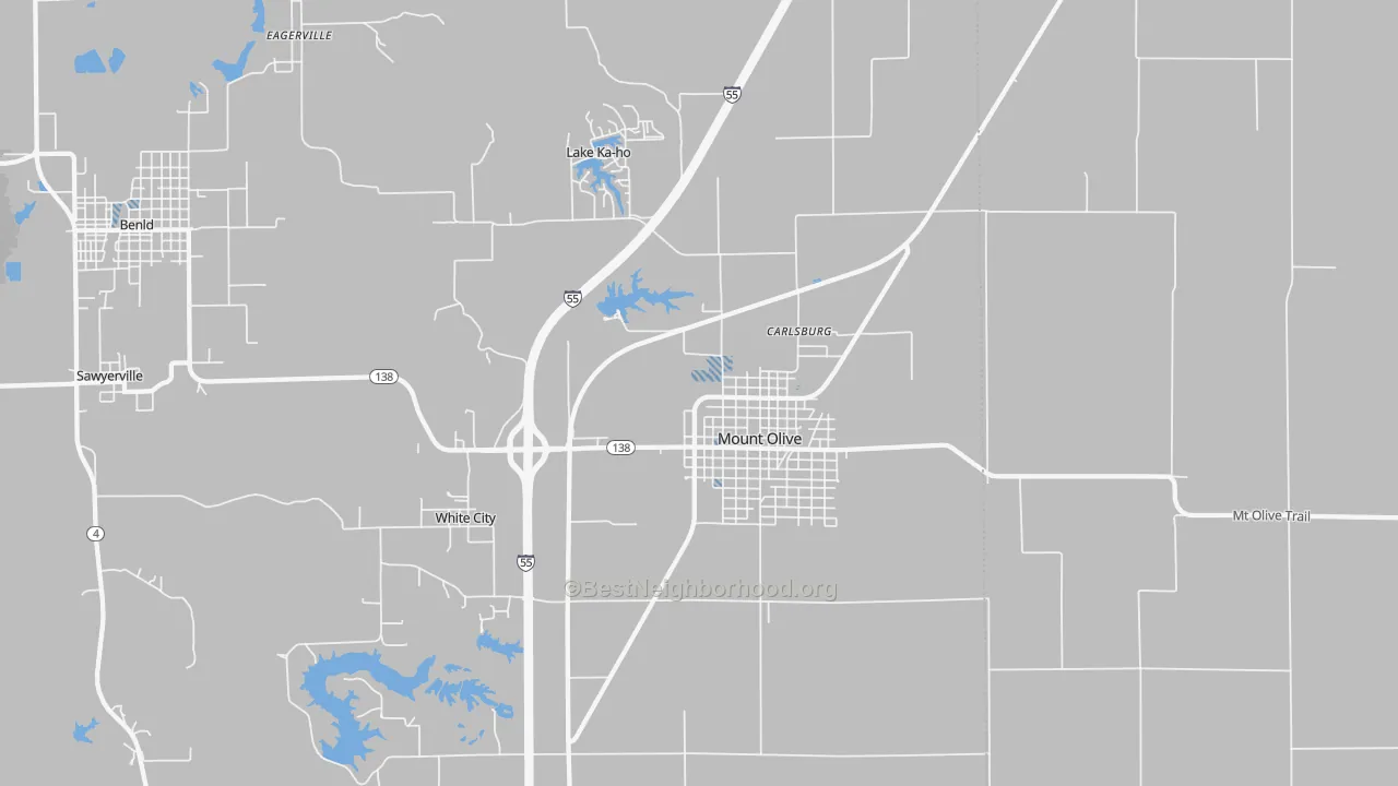 Transit Grade map of 62069, IL