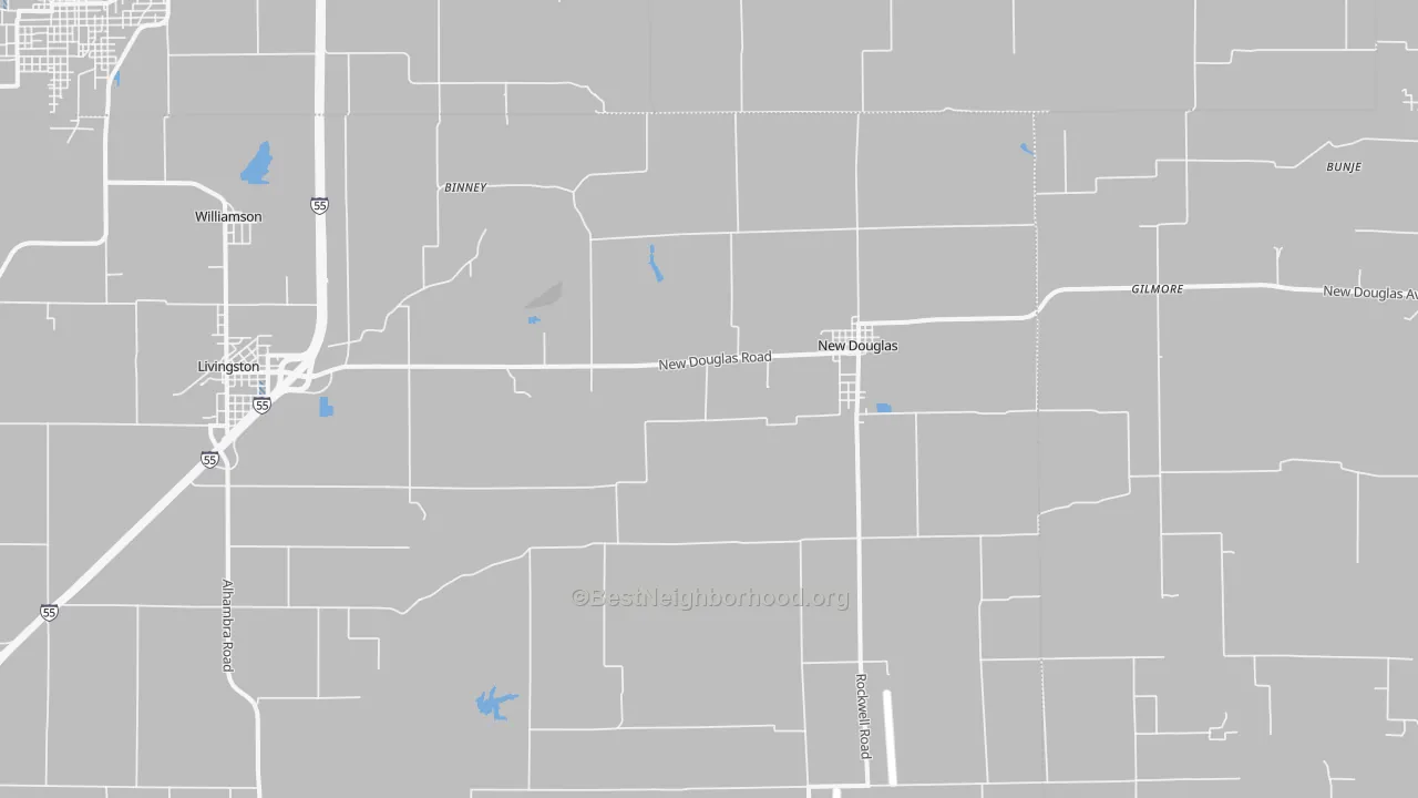 Transit Grade map of 62074, IL