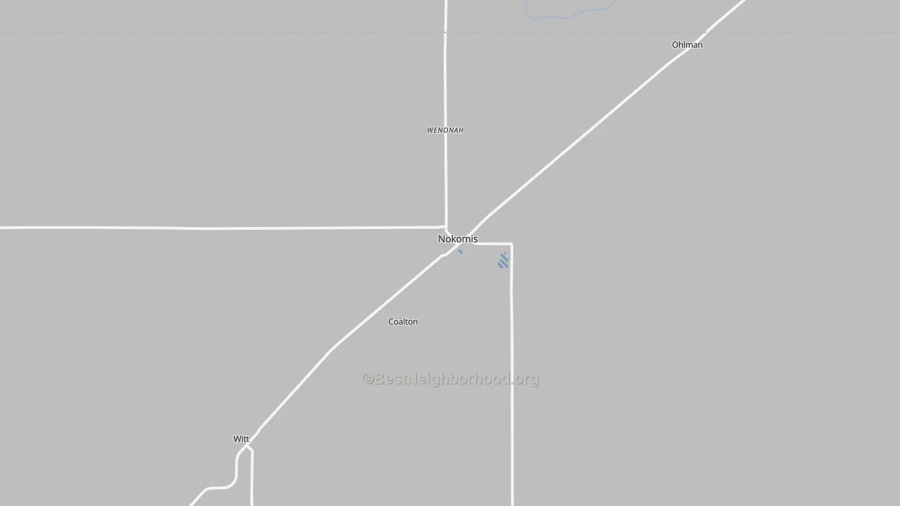Transit Grade map of 62075, IL