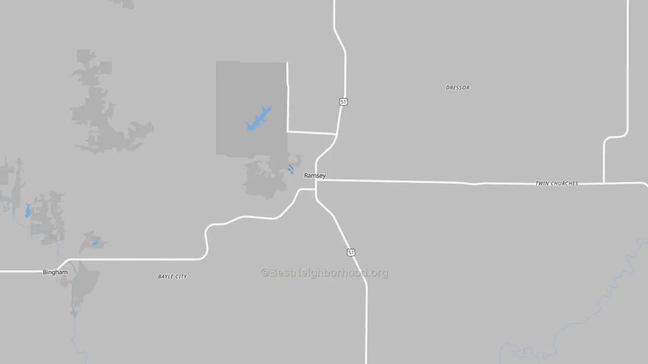 Transit Grade map of 62080, IL
