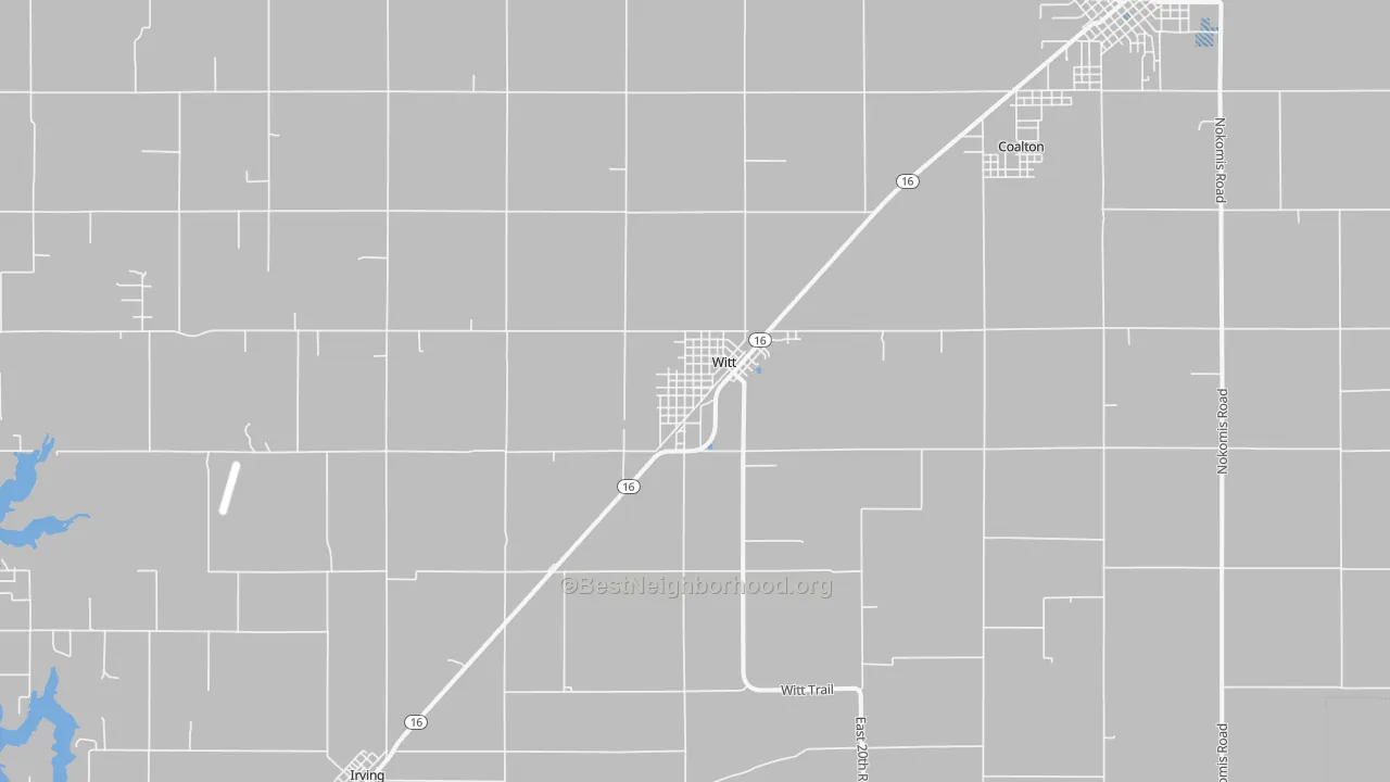 Transit Grade map of 62094, IL