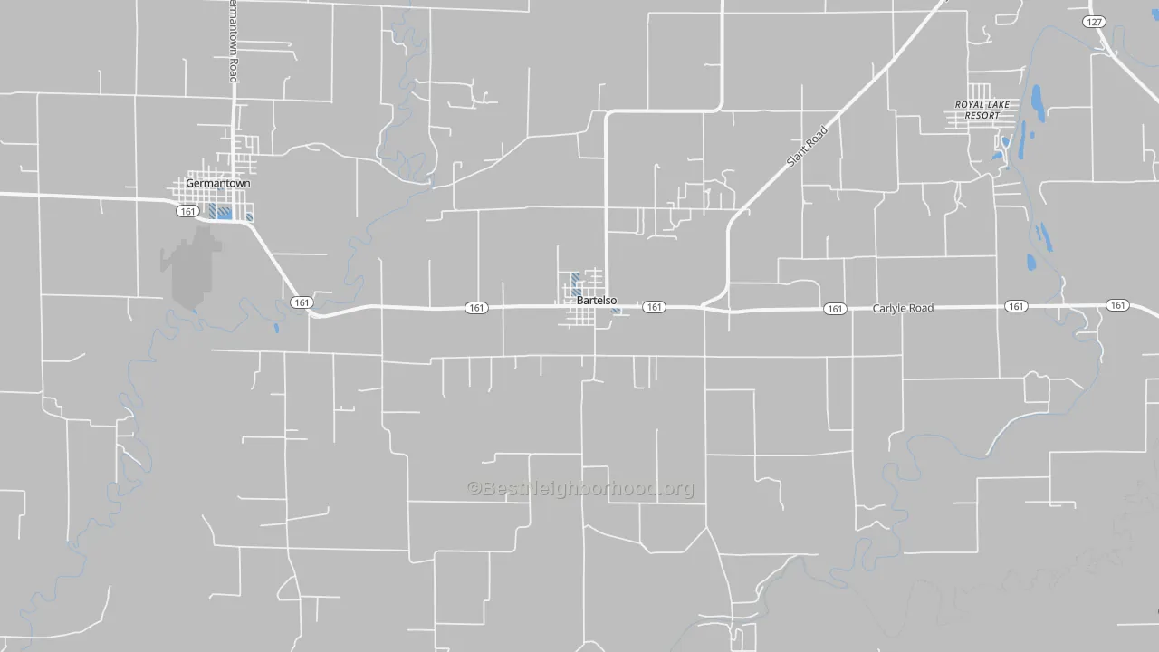 Transit Grade map of 62218, IL