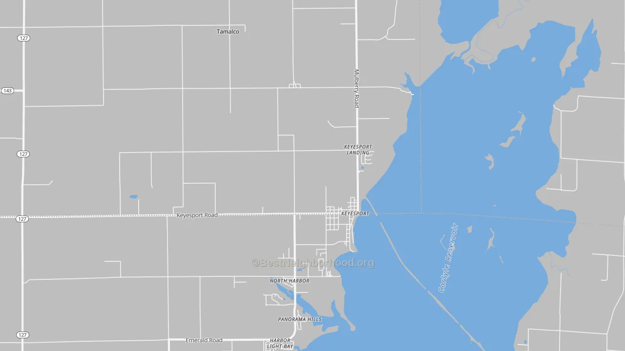 Transit Grade map of 62253, IL