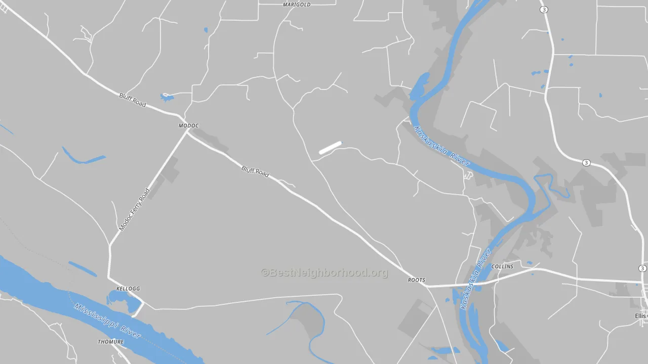 Transit Grade map of 62261, IL