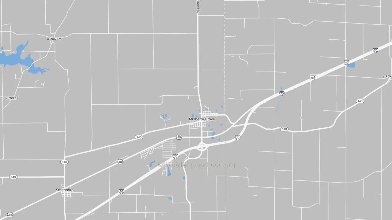 Transit Grade map of 62262, IL
