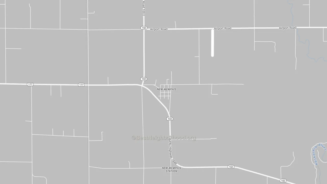 Transit Grade map of 62266, IL