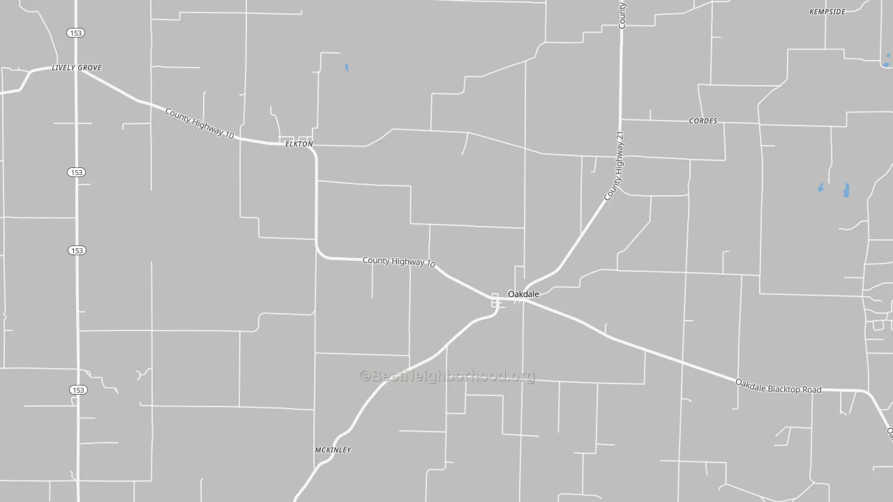 Transit Grade map of 62268, IL
