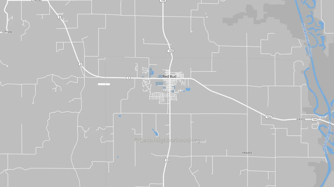 Transit Grade map of 62278, IL