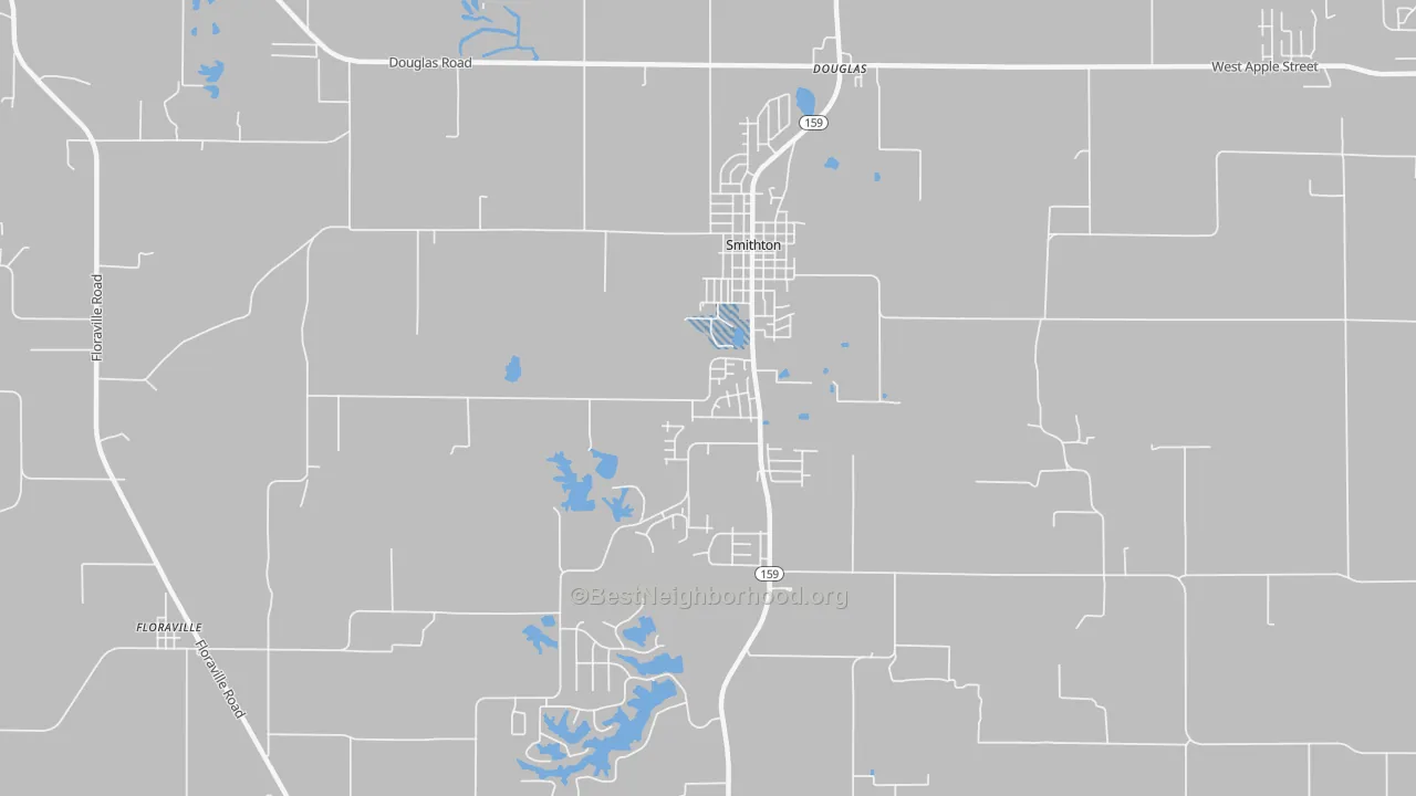 Transit Grade map of 62285, IL