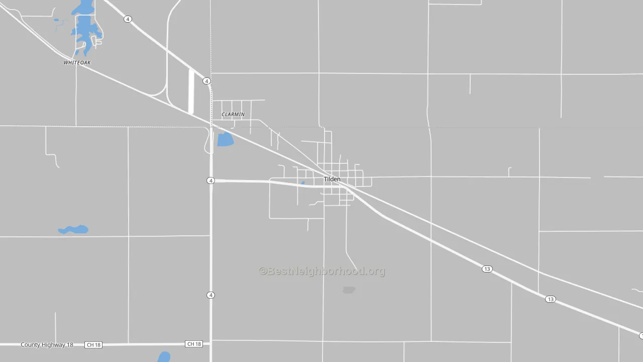 Transit Grade map of 62292, IL