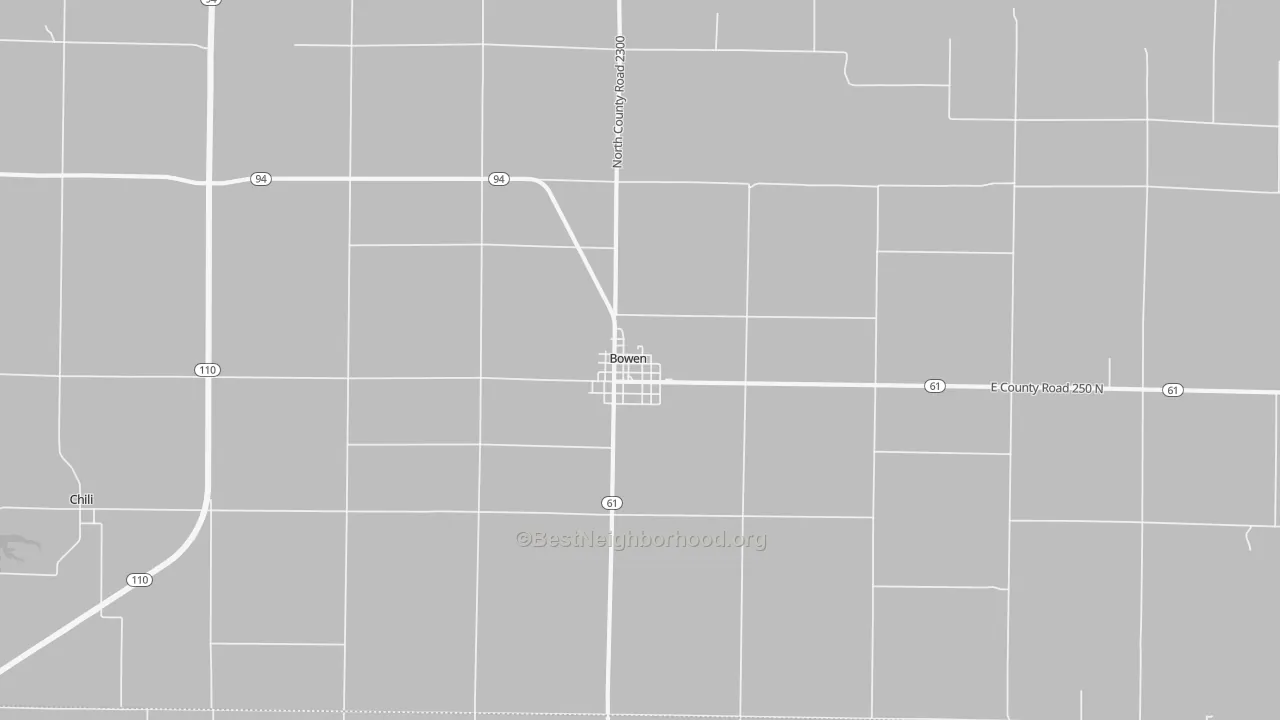 Transit Grade map of 62316, IL