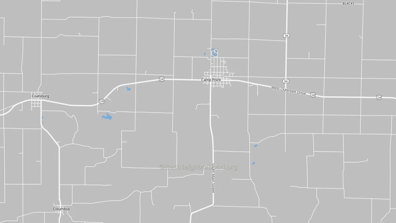 Transit Grade map of 62320, IL