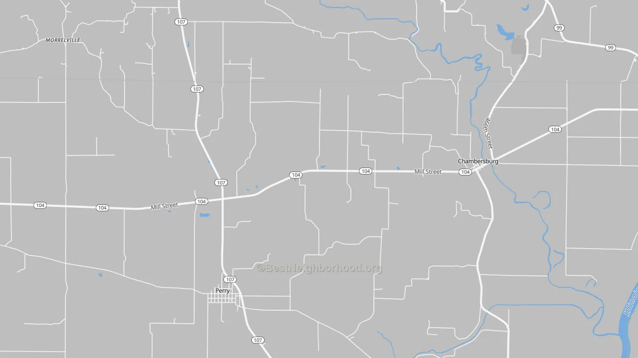 Transit Grade map of 62323, IL