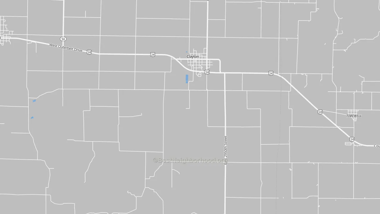 Transit Grade map of 62324, IL
