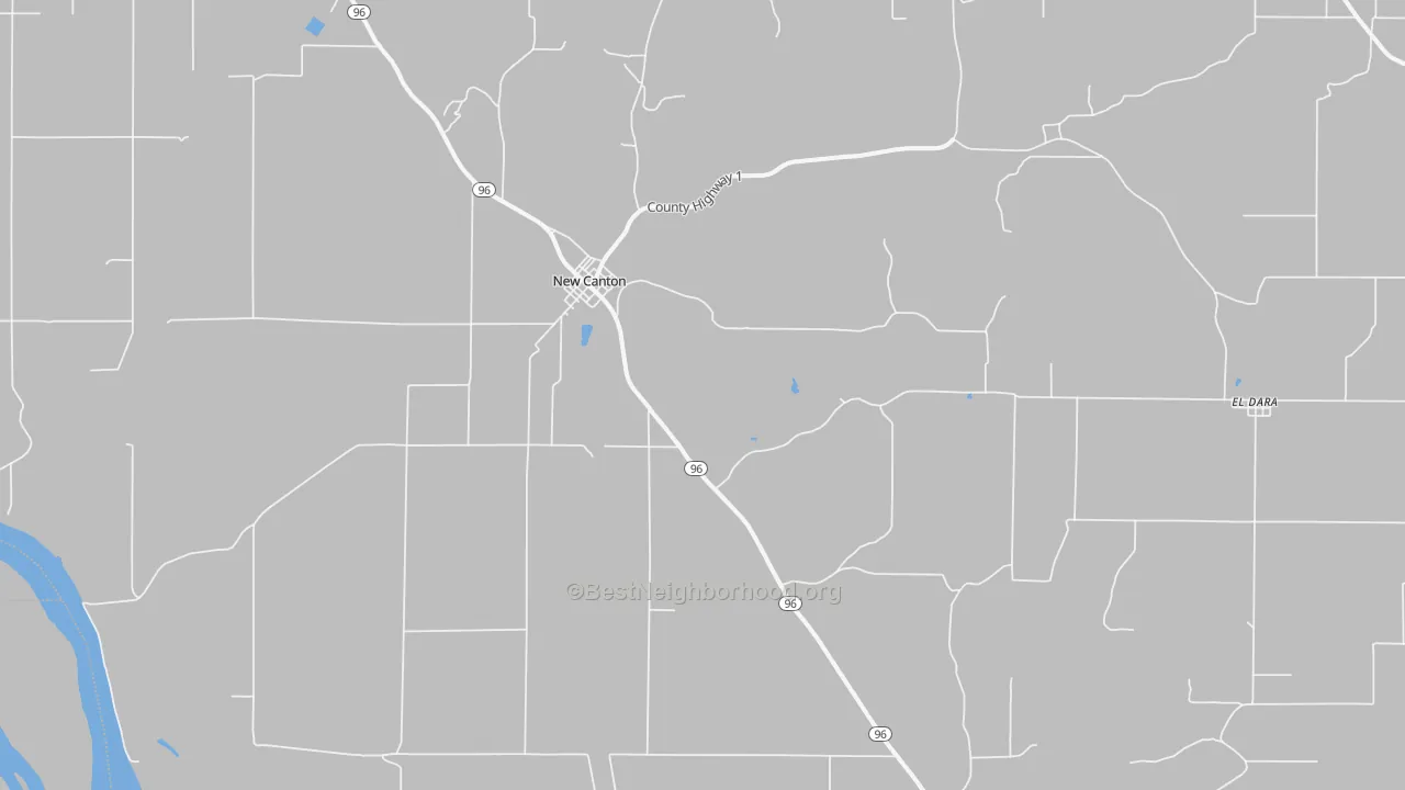 Transit Grade map of 62356, IL