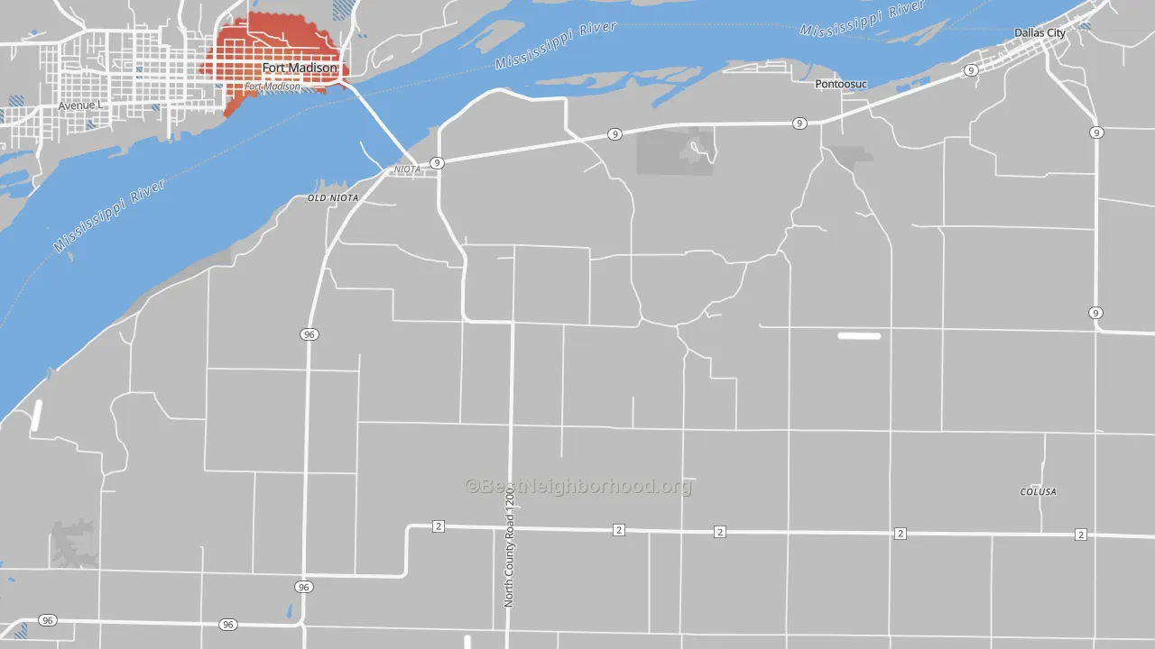 Transit Grade map of 62358, IL