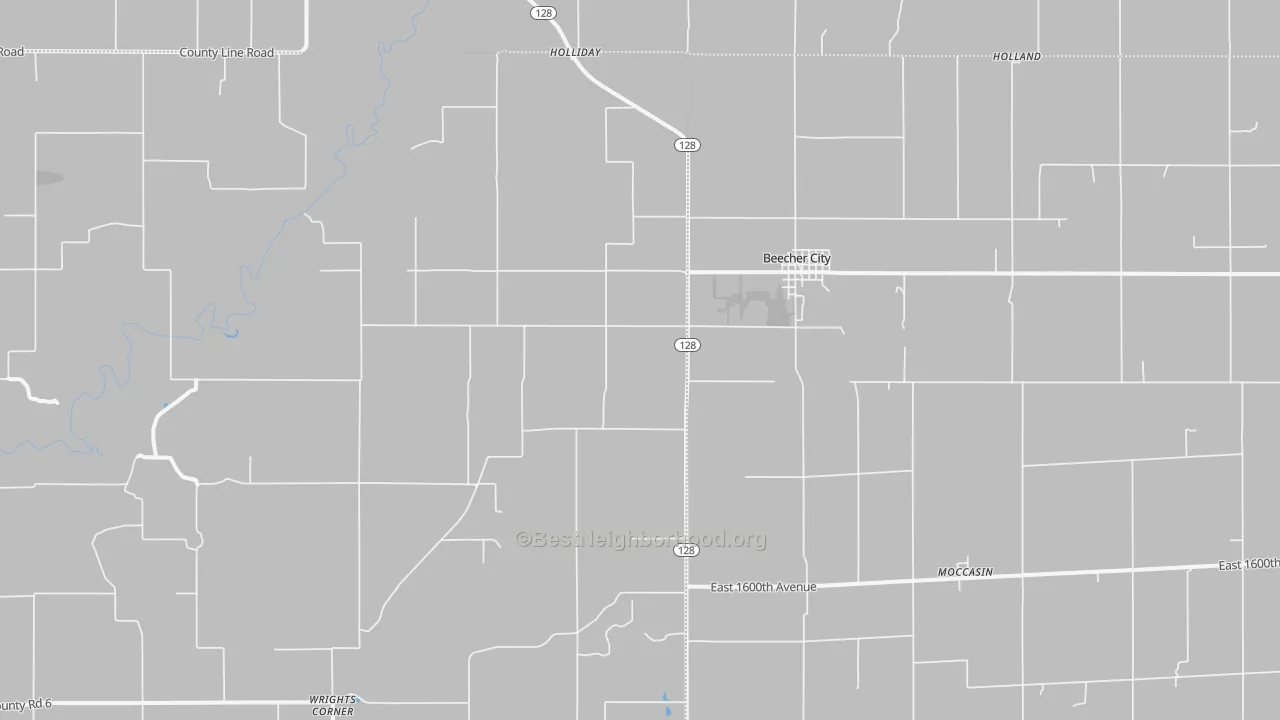 Transit Grade map of 62414, IL