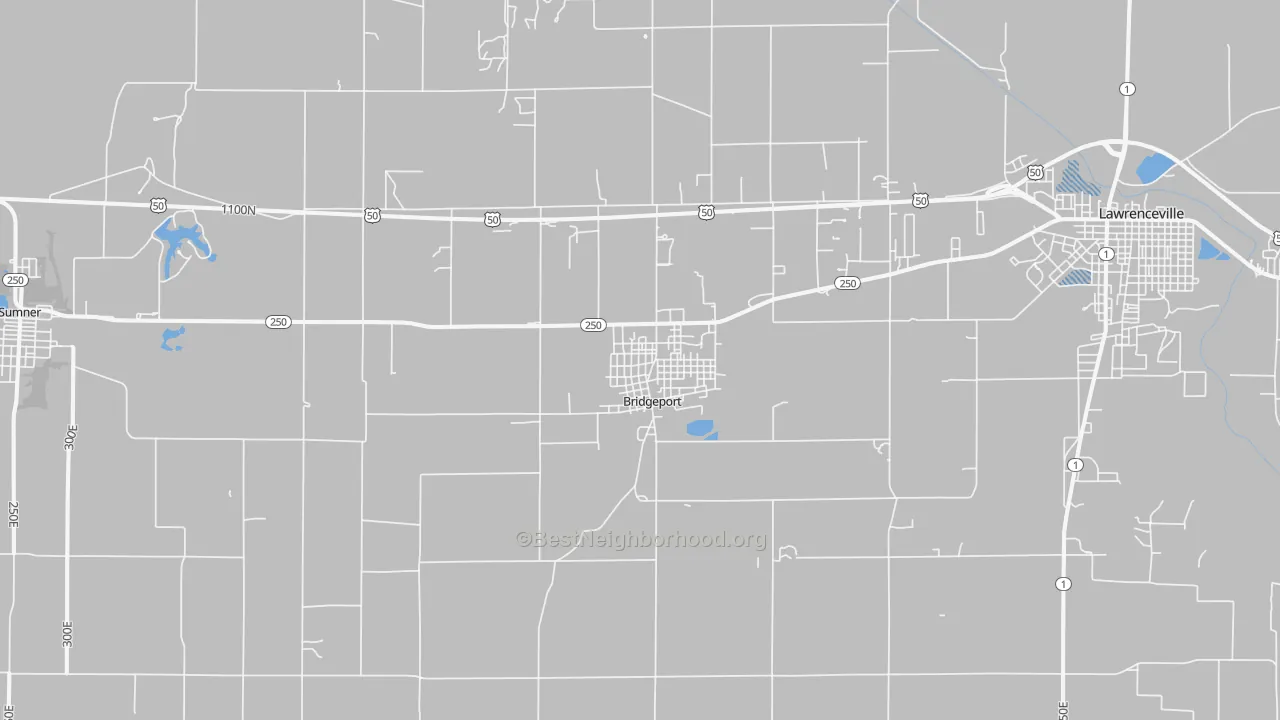 Transit Grade map of 62417, IL