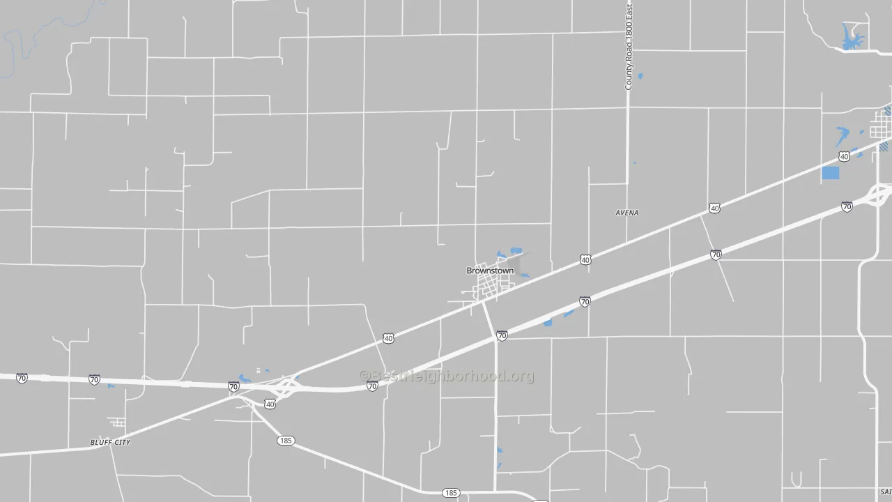 Transit Grade map of 62418, IL