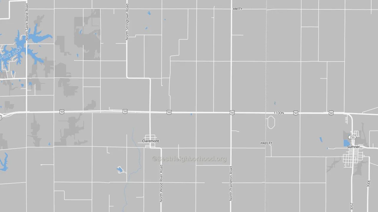 Transit Grade map of 62421, IL