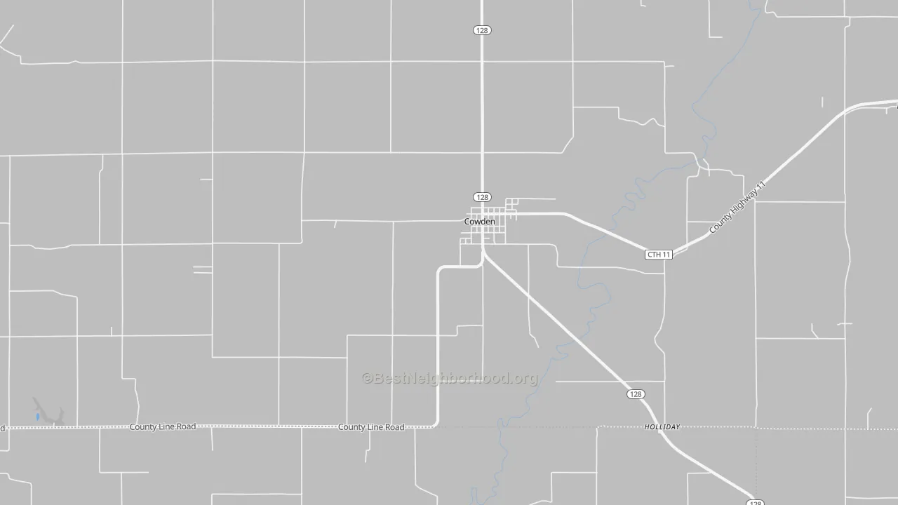 Transit Grade map of 62422, IL
