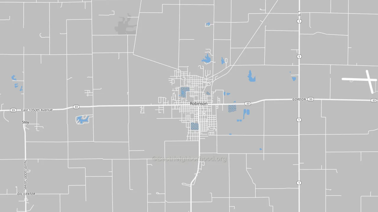 Transit Grade map of 62454, IL