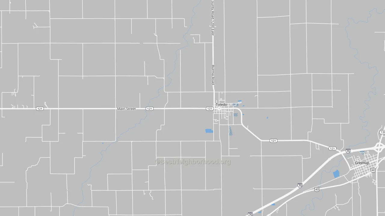 Transit Grade map of 62468, IL