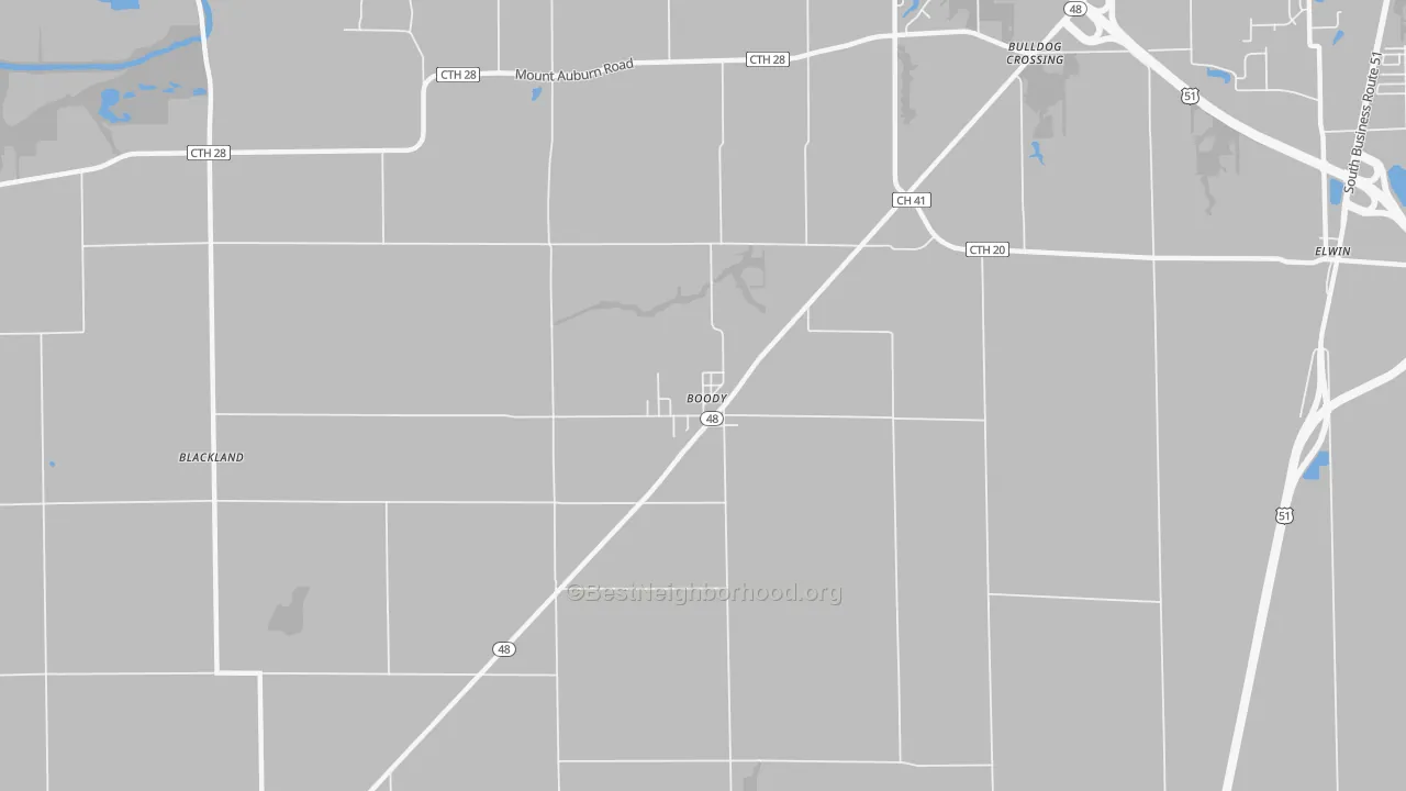 Transit Grade map of 62514, IL