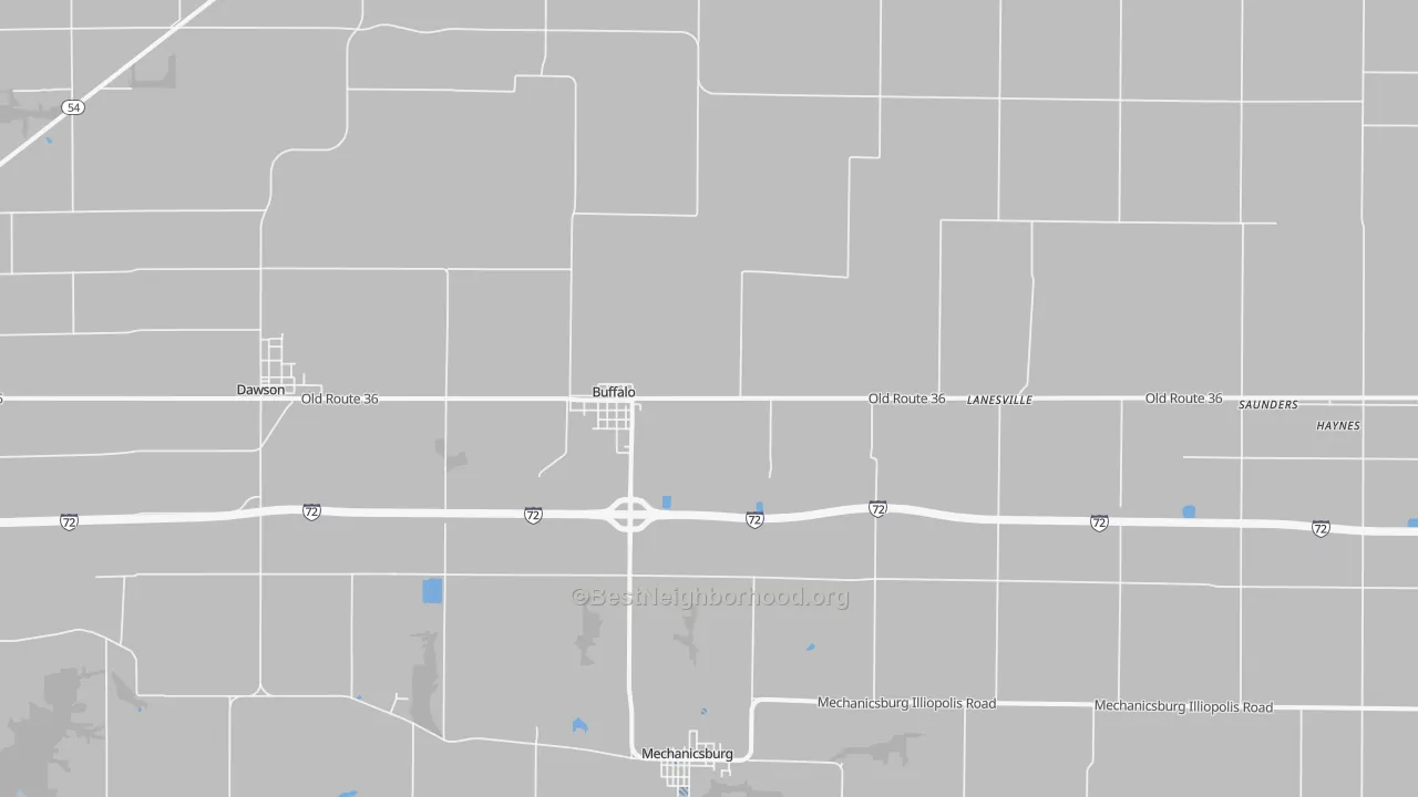 Transit Grade map of 62515, IL