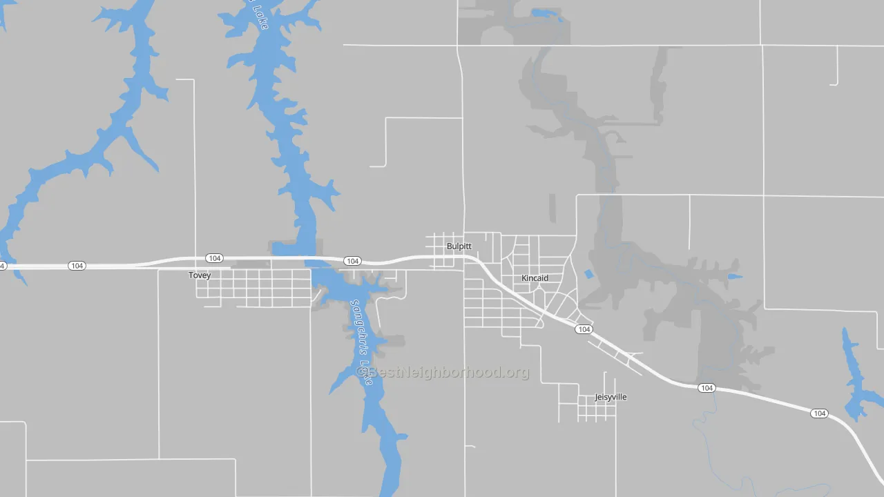 Transit Grade map of 62517, IL