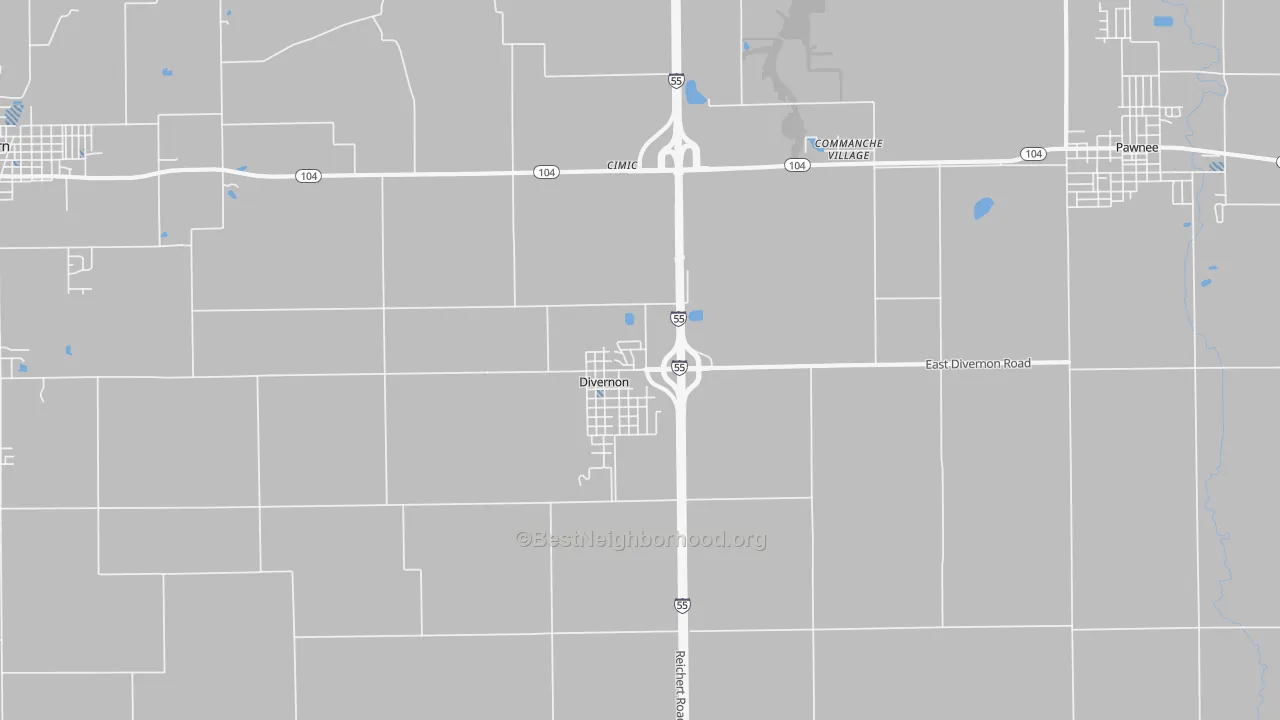 Transit Grade map of 62530, IL