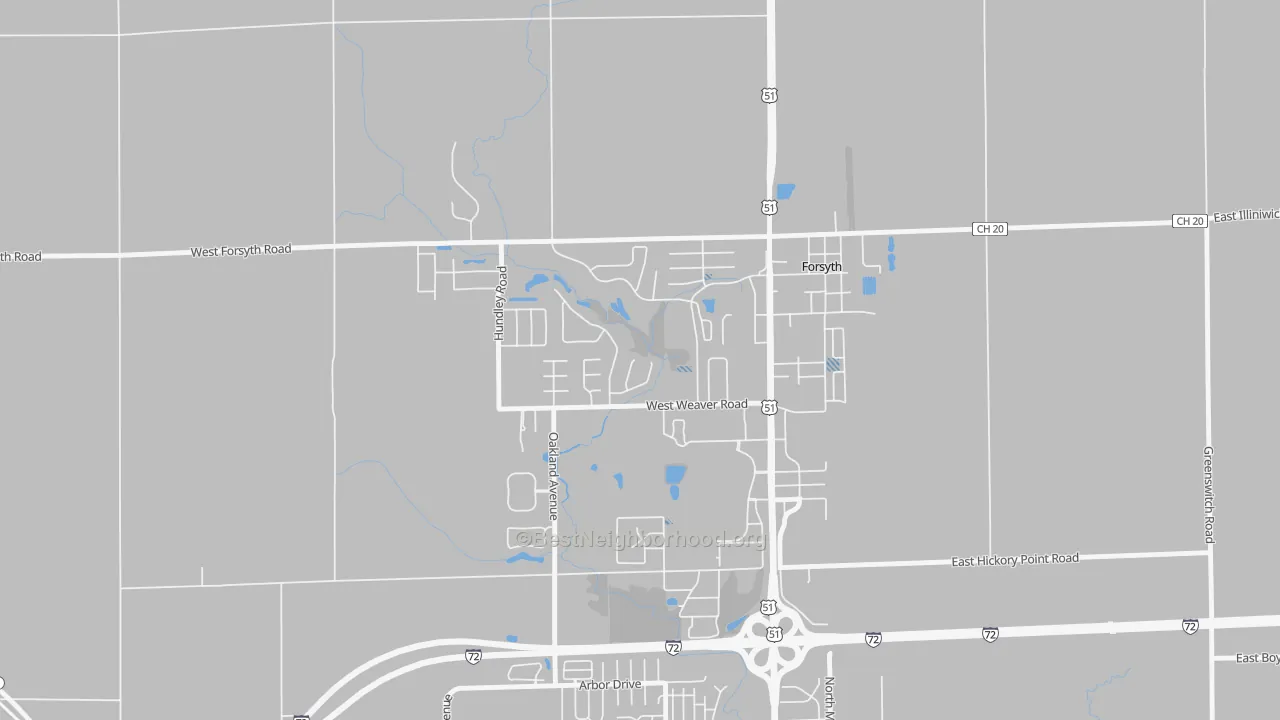 Transit Grade map of 62535, IL