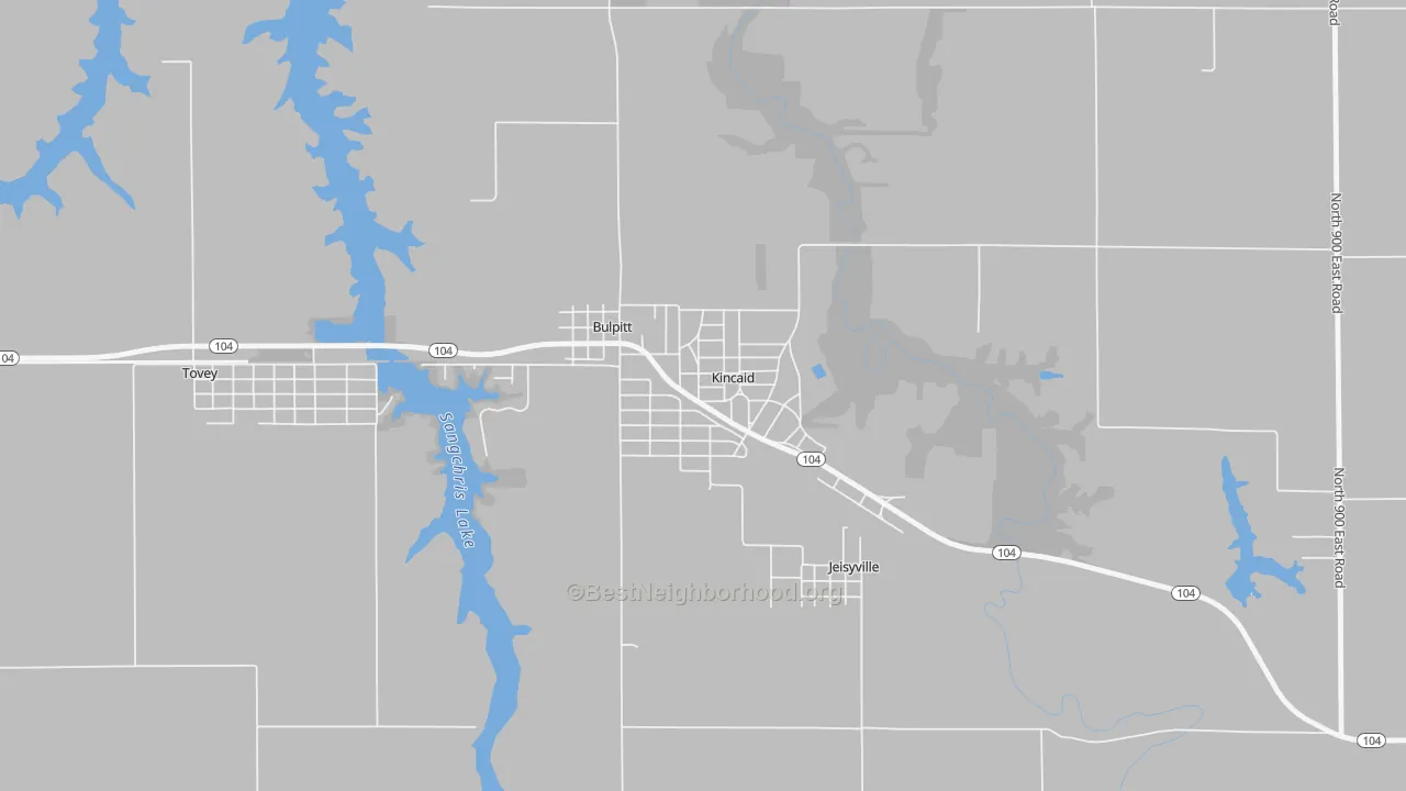 Transit Grade map of 62540, IL