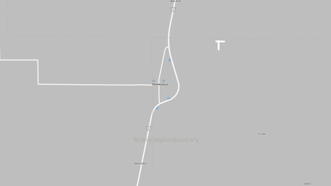Transit Grade map of 62550, IL