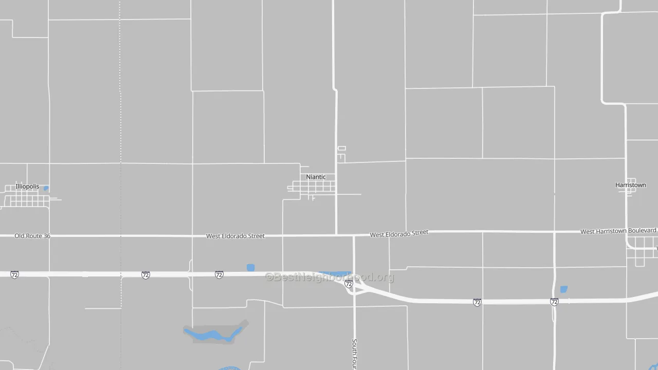 Transit Grade map of 62551, IL