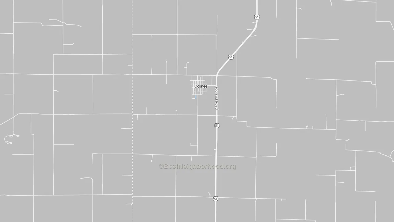 Transit Grade map of 62553, IL