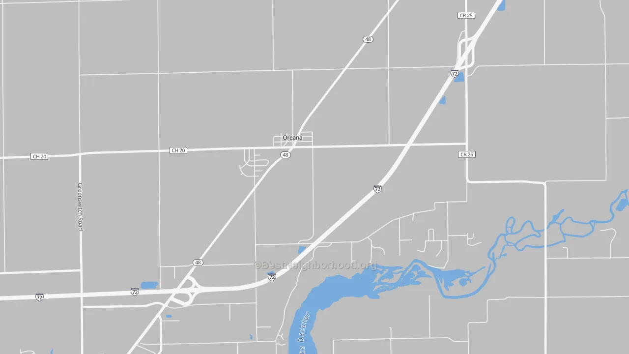 Transit Grade map of 62554, IL