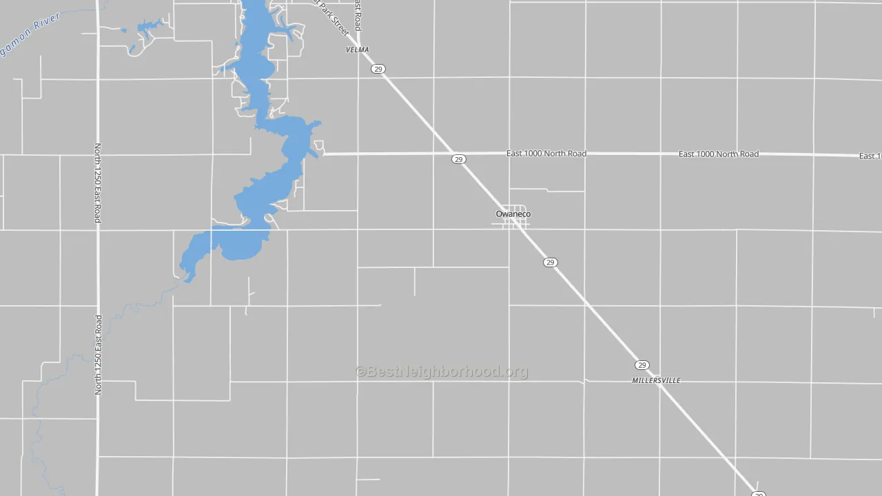 Transit Grade map of 62555, IL