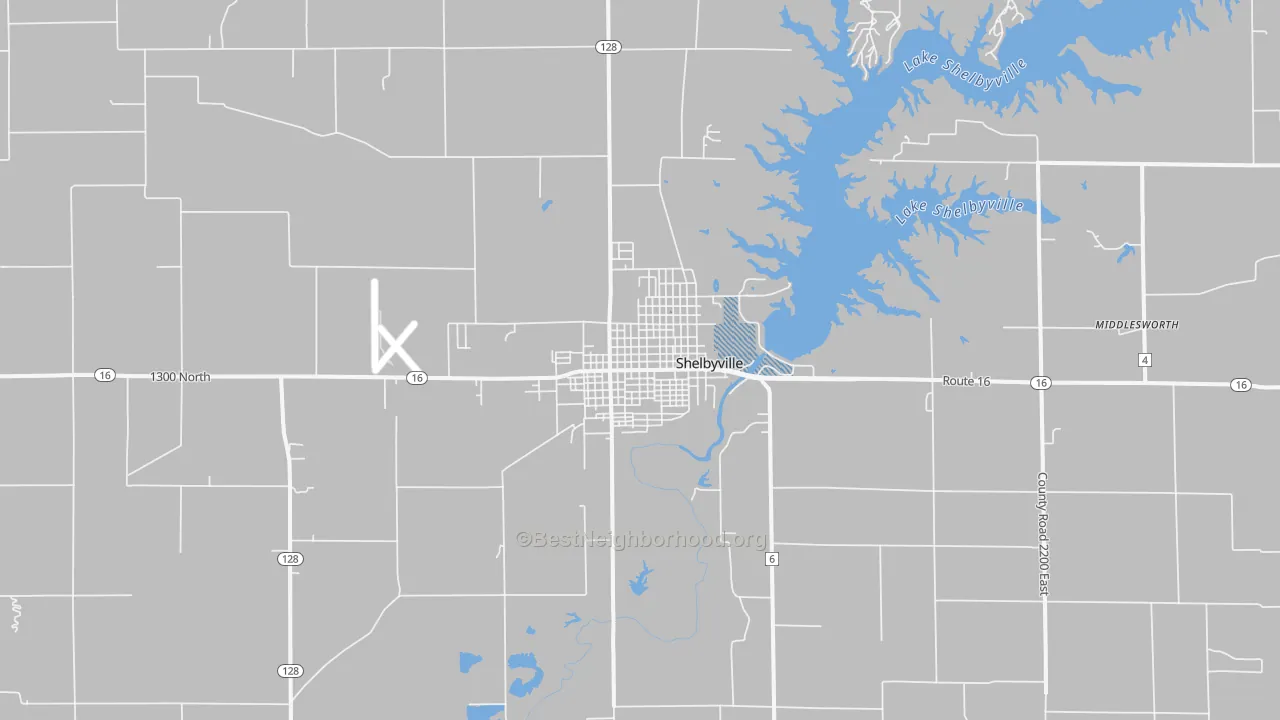 Transit Grade map of 62565, IL