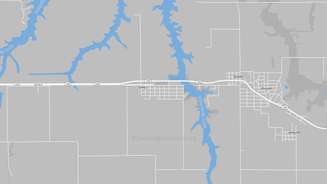 Transit Grade map of 62570, IL