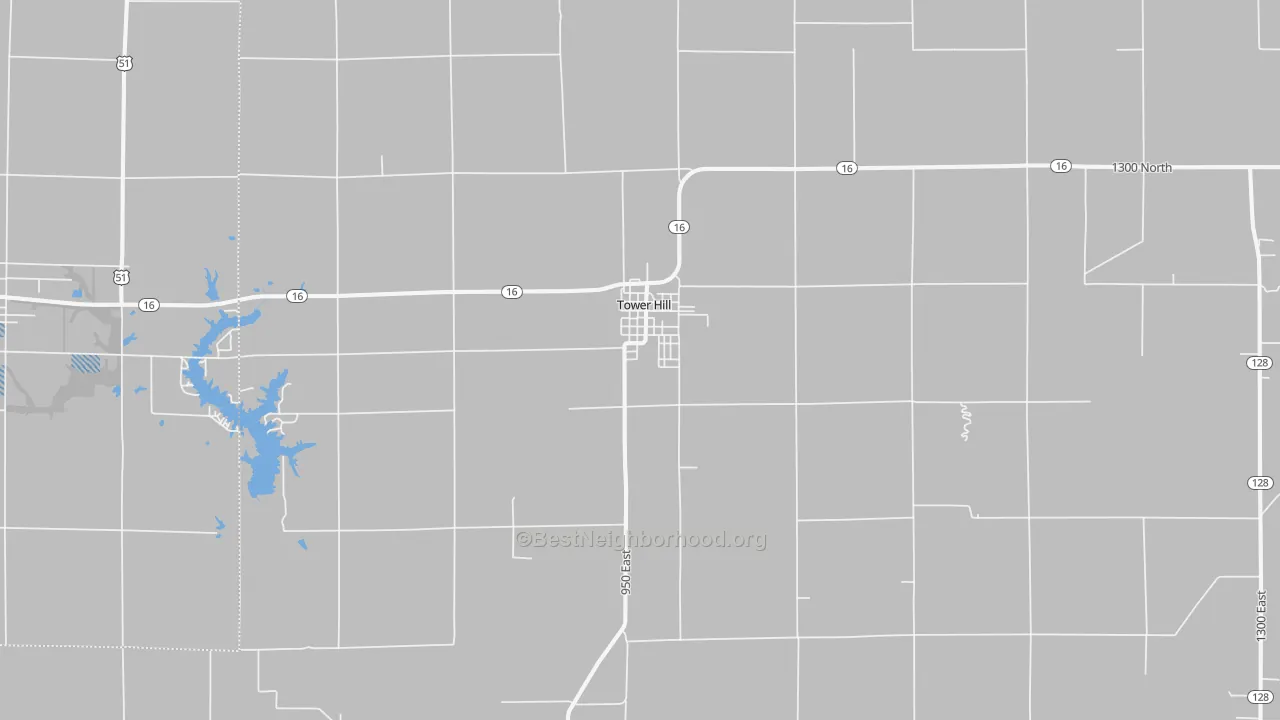 Transit Grade map of 62571, IL