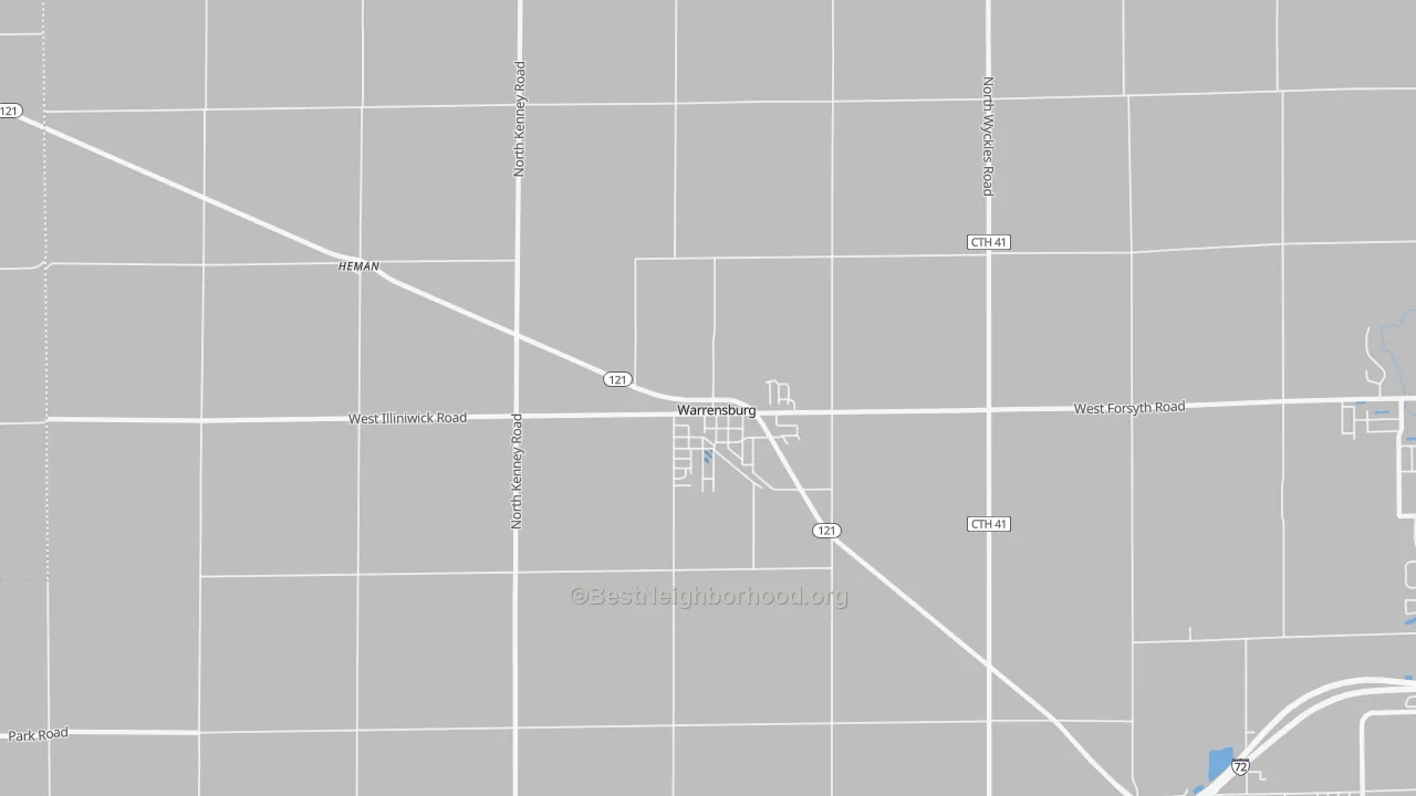 Transit Grade map of 62573, IL