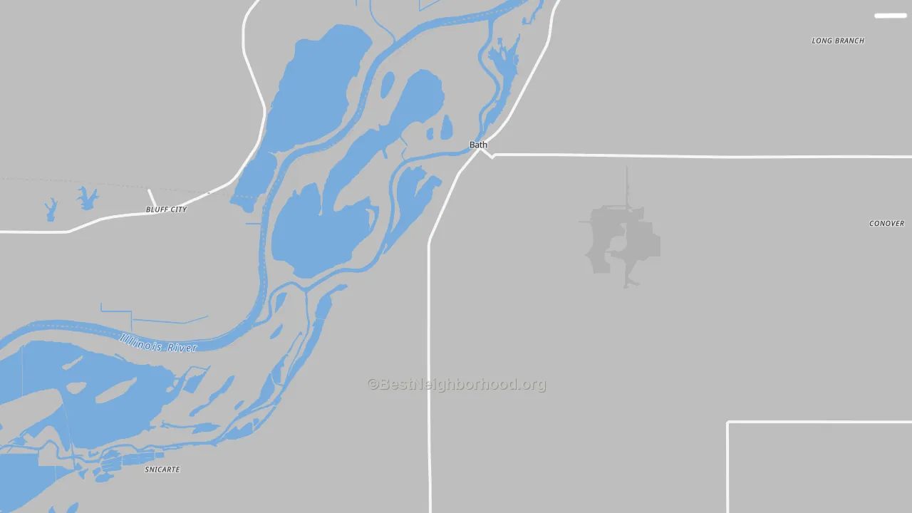 Transit Grade map of 62617, IL