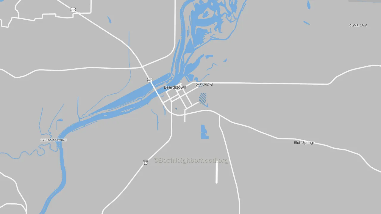 Transit Grade map of 62618, IL