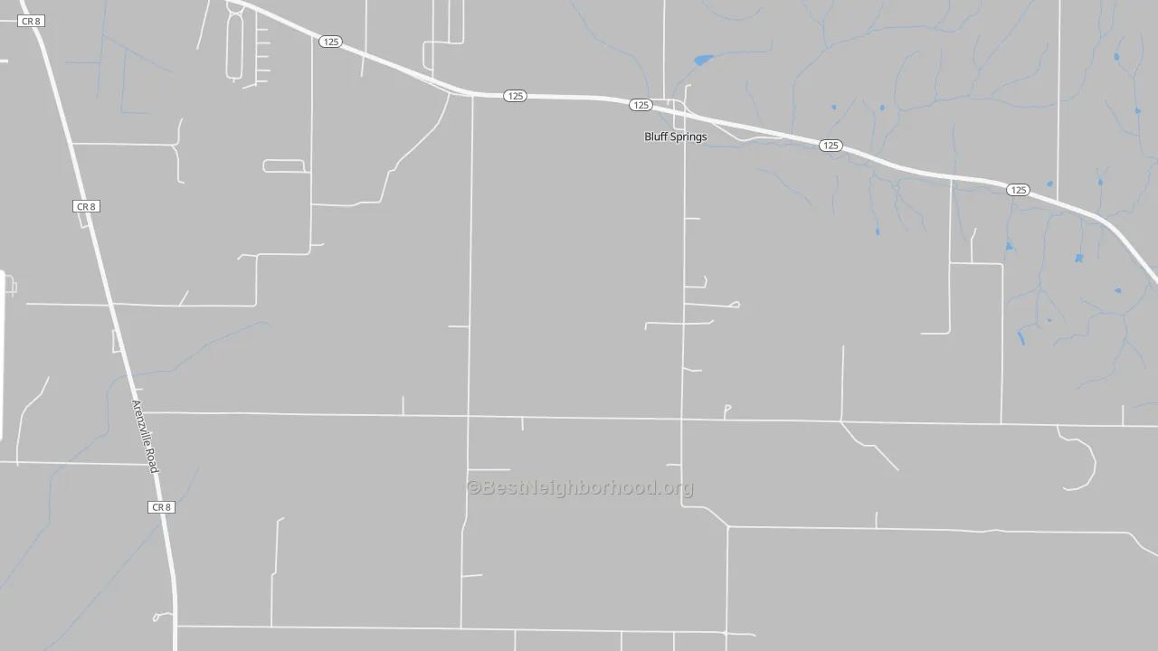 Transit Grade map of 62622, IL