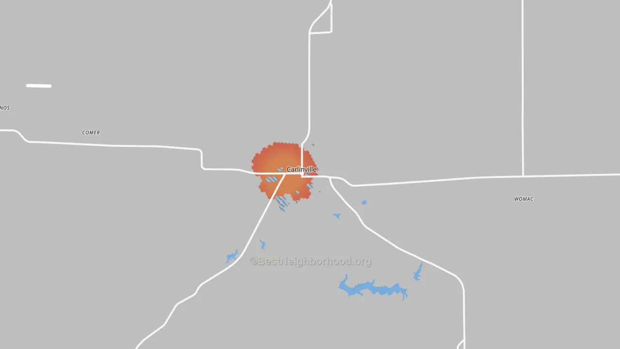 Transit Grade map of 62626, IL