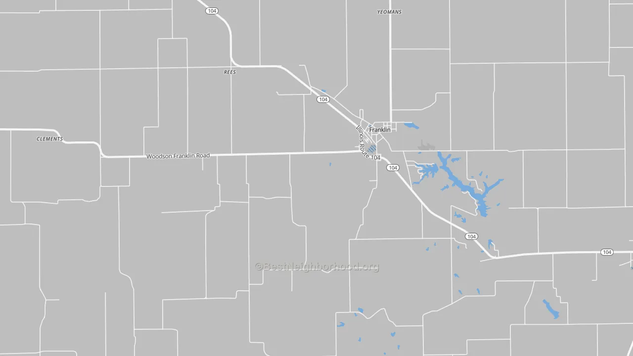 Transit Grade map of 62638, IL