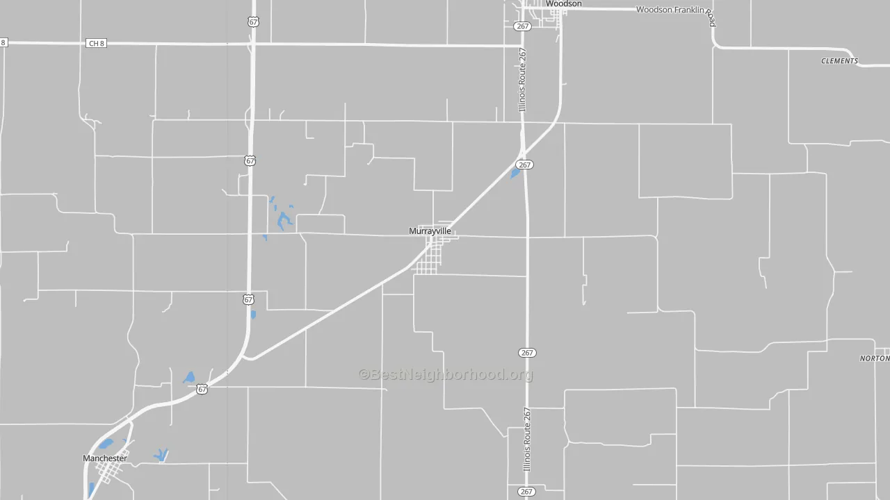 Transit Grade map of 62668, IL