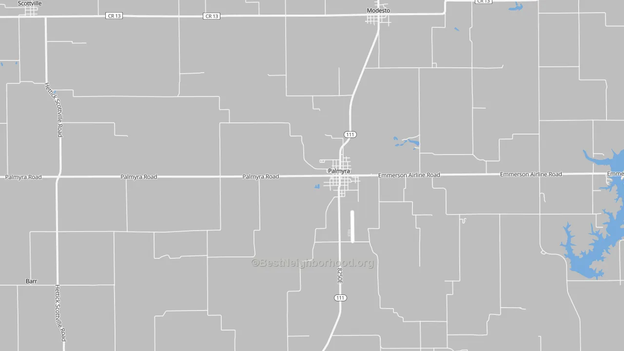 Transit Grade map of 62674, IL