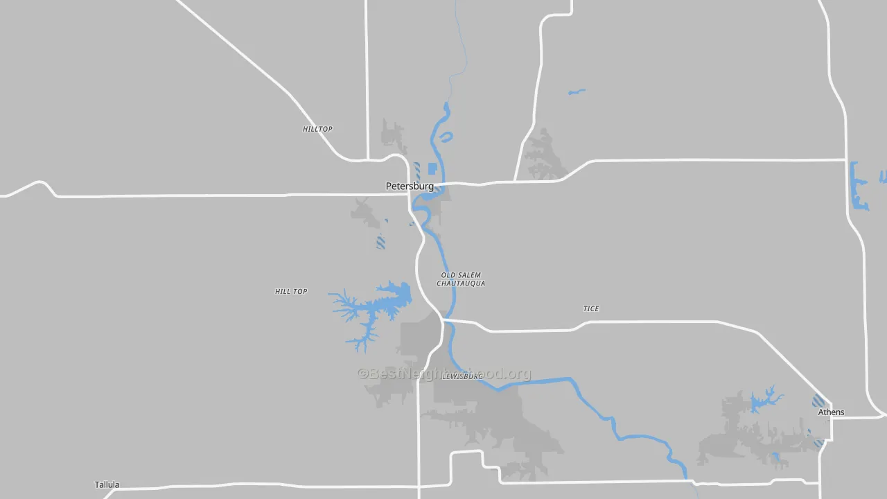 Transit Grade map of 62675, IL